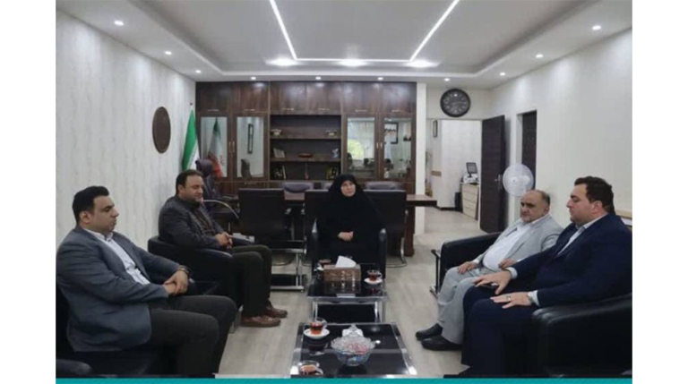 دیدار اعضای شورای اسلامی شهر خمام با سرپرست فرمانداری