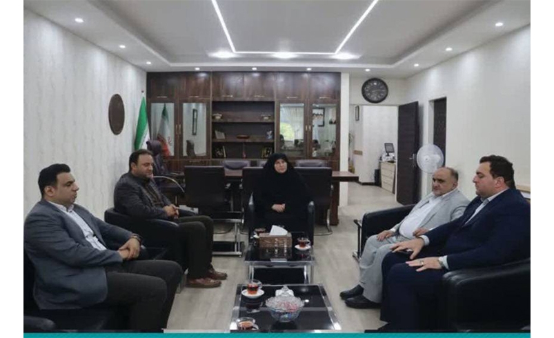 دیدار اعضای شورای اسلامی شهر خمام با سرپرست فرمانداری